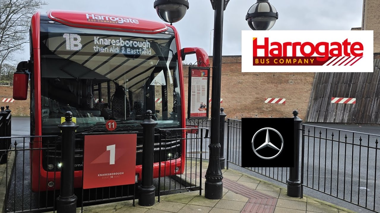 Harrogate Mercedes benz e-citaro MB21 1036 : 1B Knaresborough 