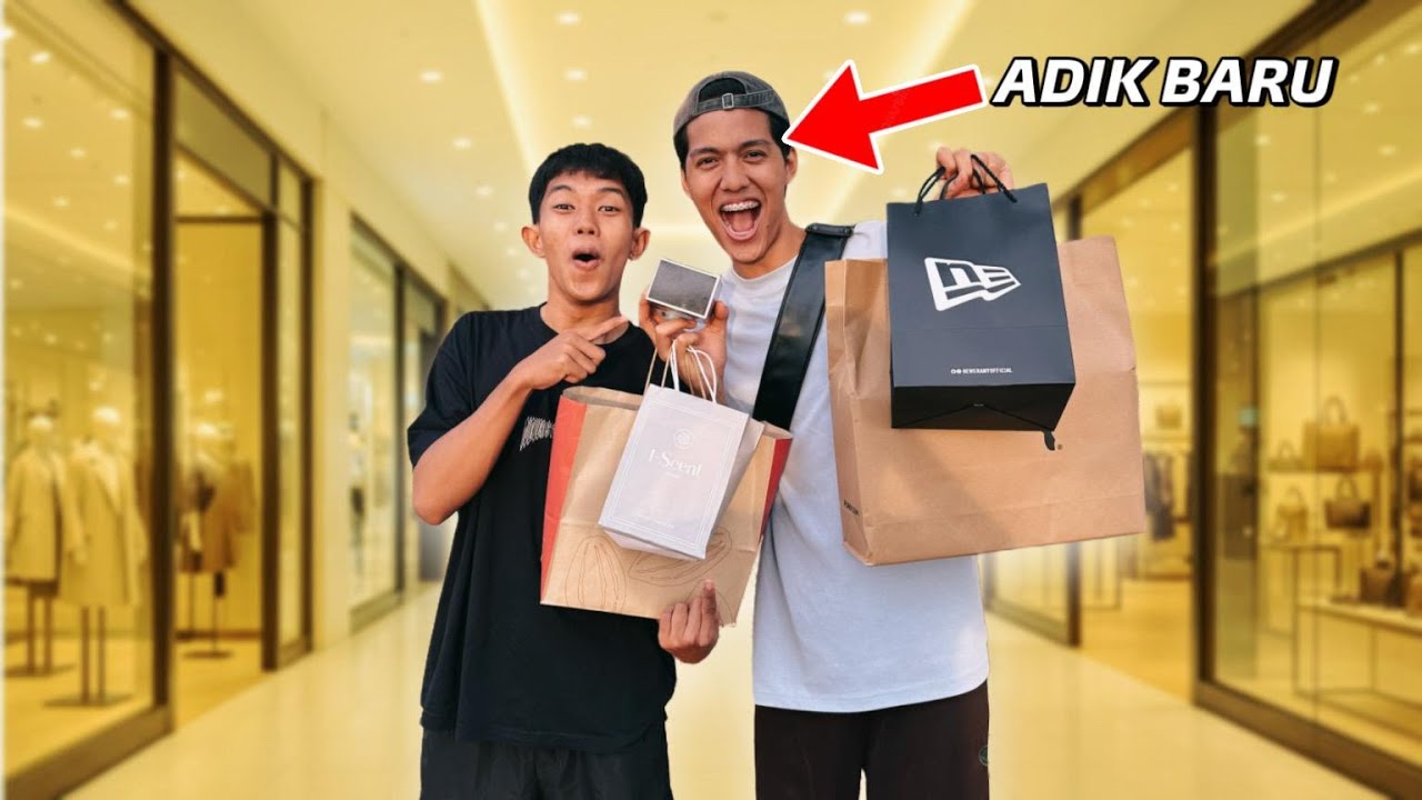 ABANG CAKAP YA DEKAT SEMUA YANG ADIK BARU NAK!