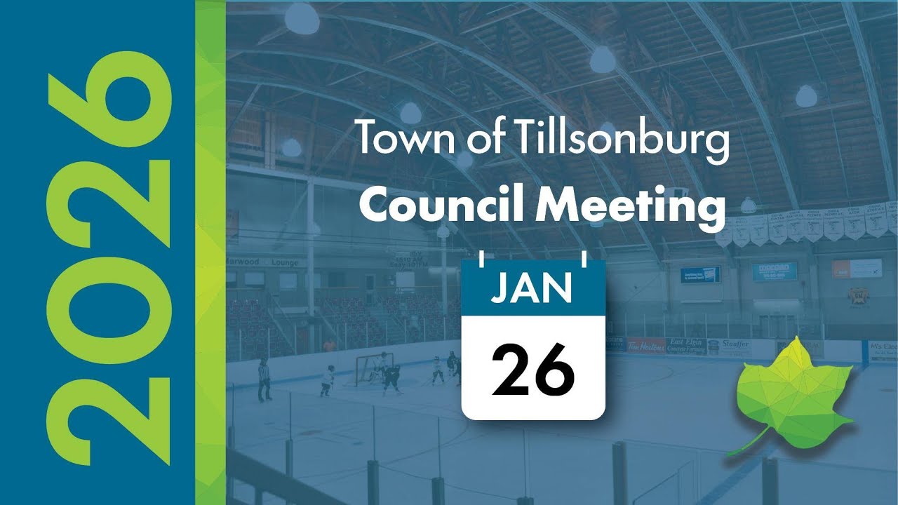 Town of Tillsonburg Council Meeting - January 26, 2026
