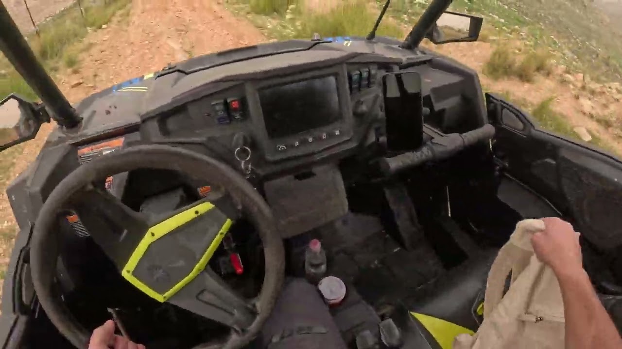testing the go pro 12 rzr 1000