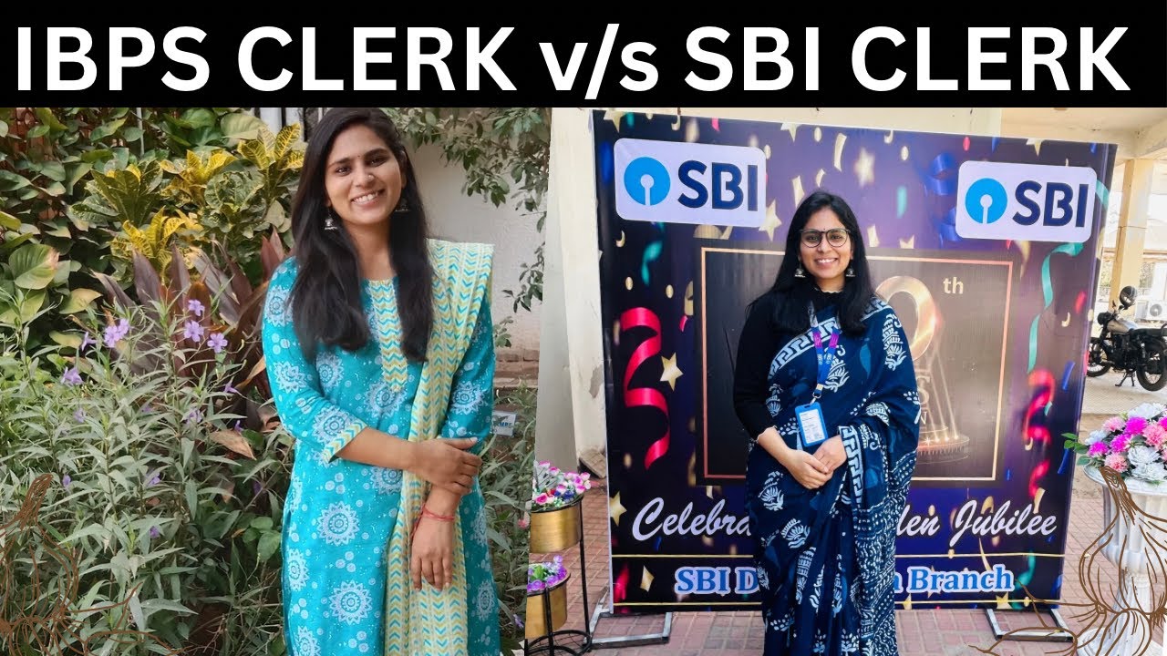 SBI CLERK v/s IBPS CLERK ✌🏻|| Which one is best for us || Select in both exams || Simran kumawat