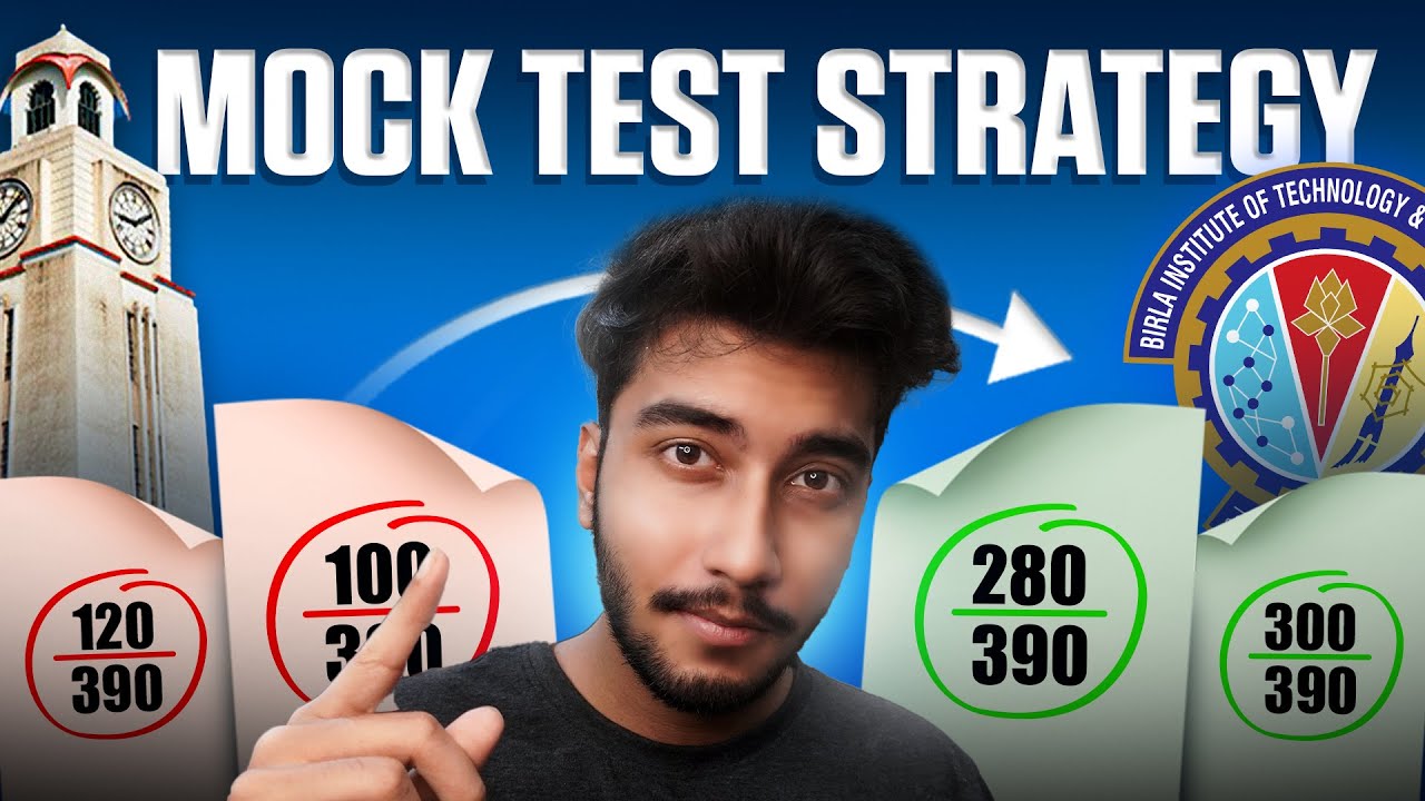 Score 300+ in BITSAT using This MOCK TEST STRATEGY! 🔥