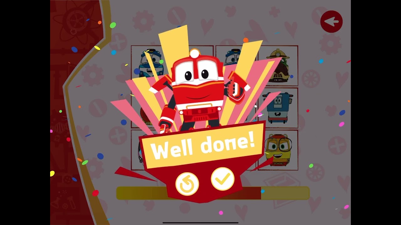 Robot Trains game play on iOS - Best Robot Trains Game