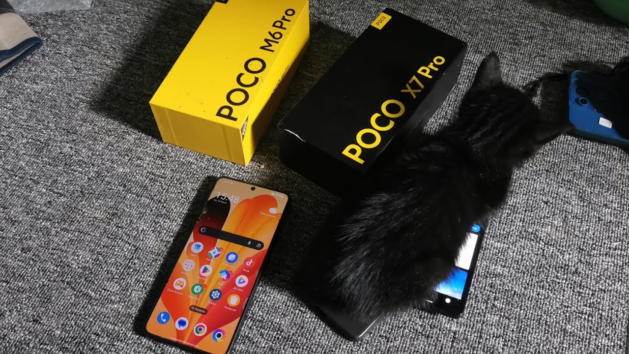hp second dijual murah aja ada Poco X7 Pro dan Poco M6 Pro