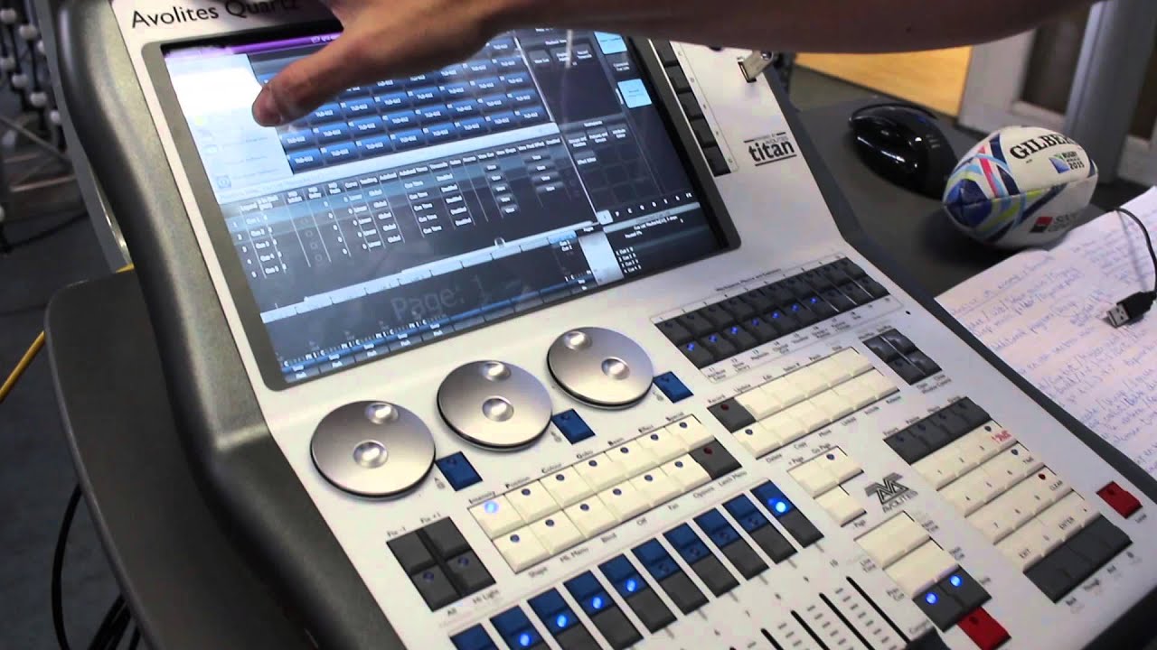 Timecode con Winamp Avolites en Español