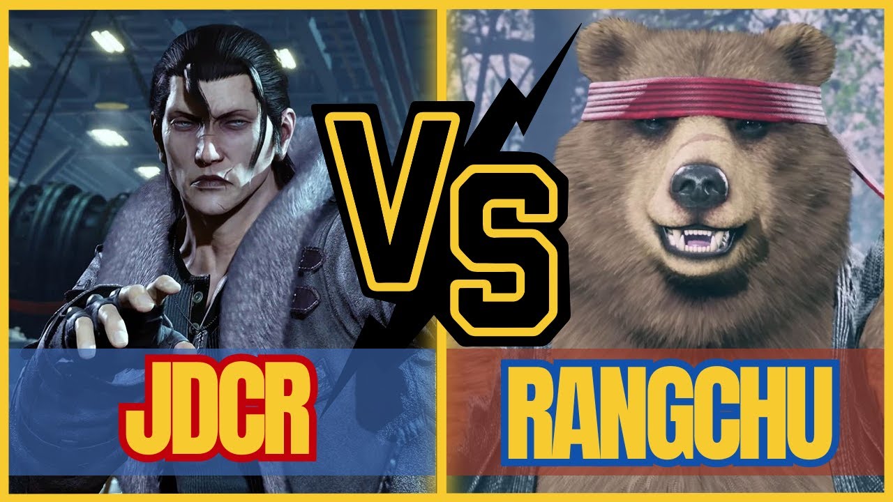 Tekken 8 -  Rangchu (Kuma) vs JDCR (Dragunov) - High Level Match T8