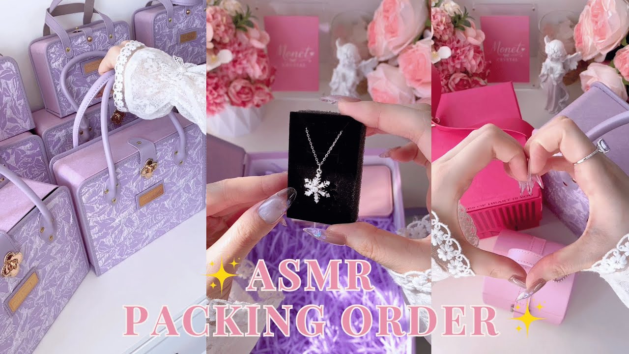 ASMR Packing Order 🎀 Unsped Version | Enjoy 💕