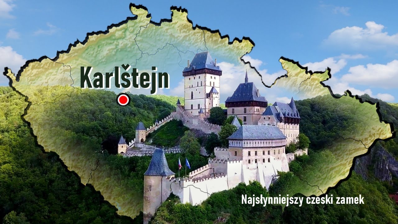 Najsłynniejszy czeski zamek - Hrad Karlštejn - symbol Królestwa Czeskiego