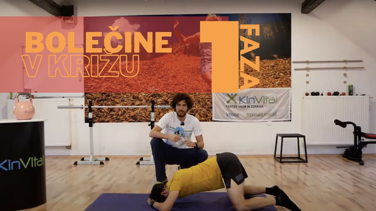 Vaje za križ - za odpravo bolečin v križu I 1. faza vaj