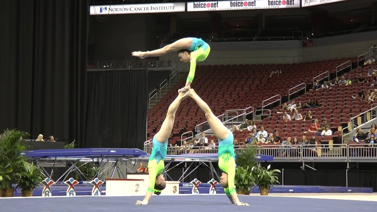 Kirschner, Meyer, Bentley - Combined - 2014 USA Gymnastics Championships
