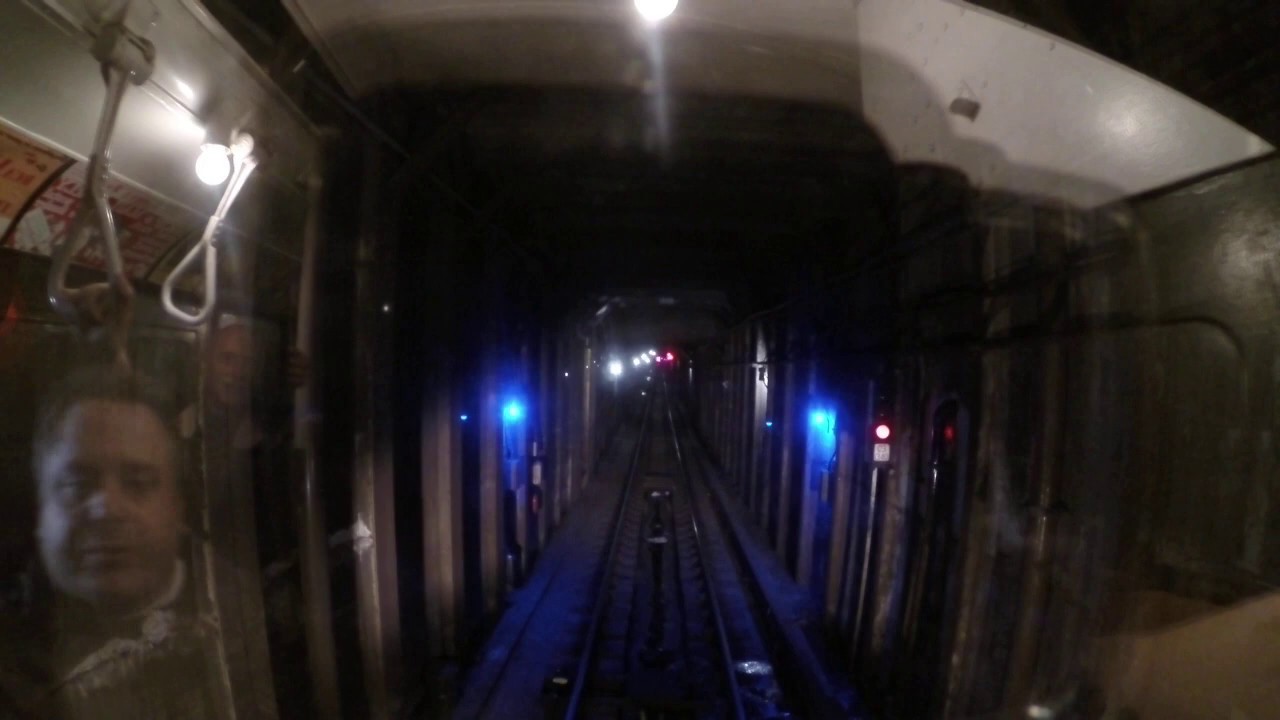 NYC Subway Holiday Nostalgia Train - 145th St to 7th Ave EXPRESS (GoPro)