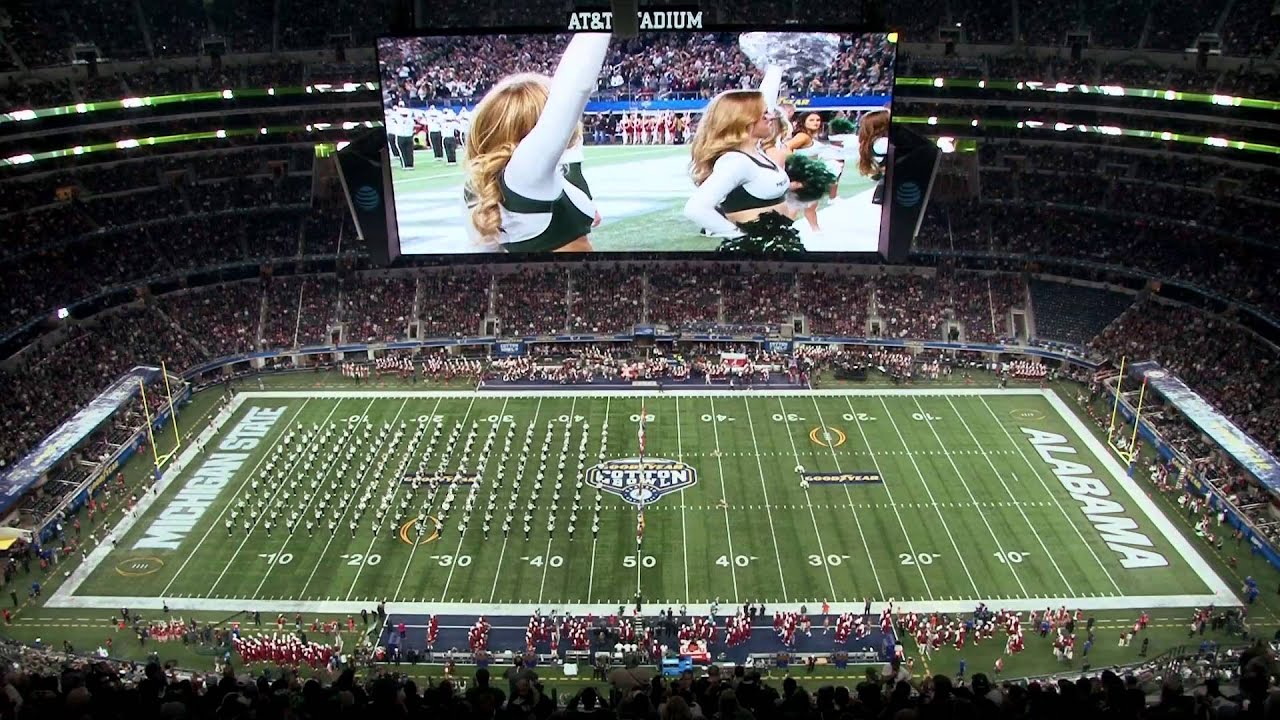 Spartan Marching Band: Pregame | MSU vs. Alabama (Cotton Bowl Semifinal Playoff): 12.31.2015