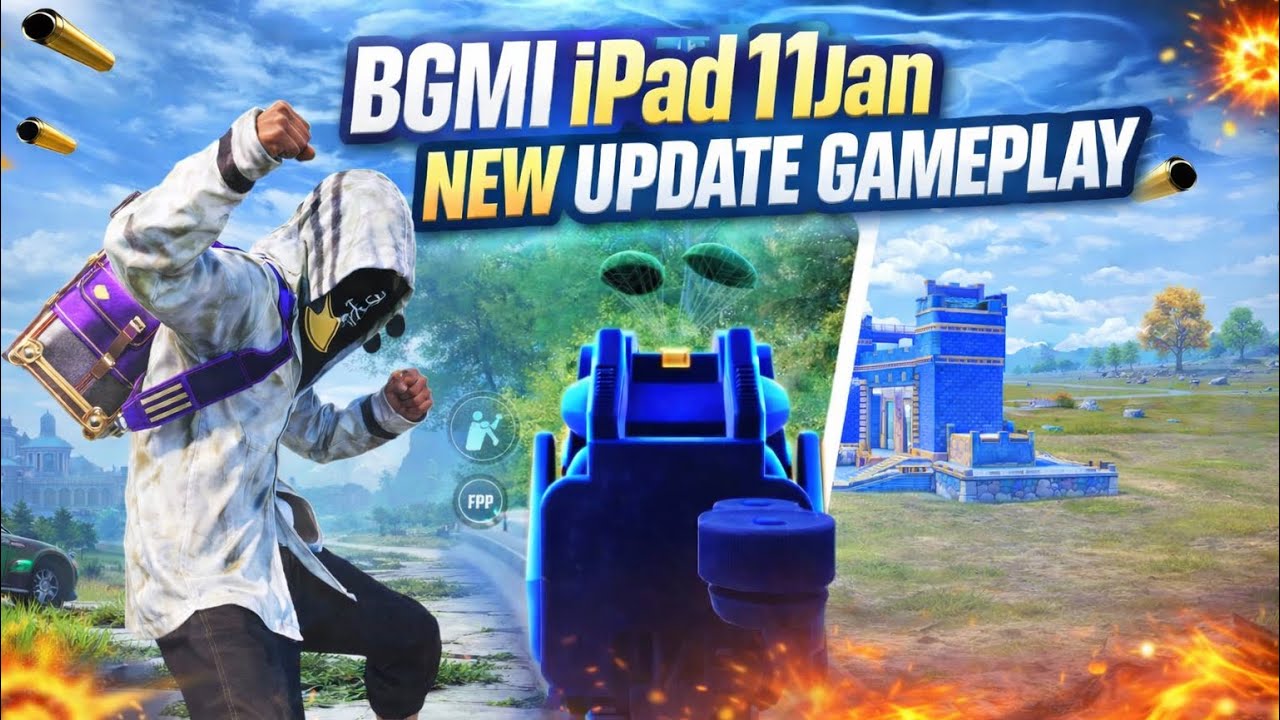 Bgmi gameplay in I pad 11 gen 🔥 new update gameplay smooth extreme 😍 #bgmi #bgmigameplay #gaming 
