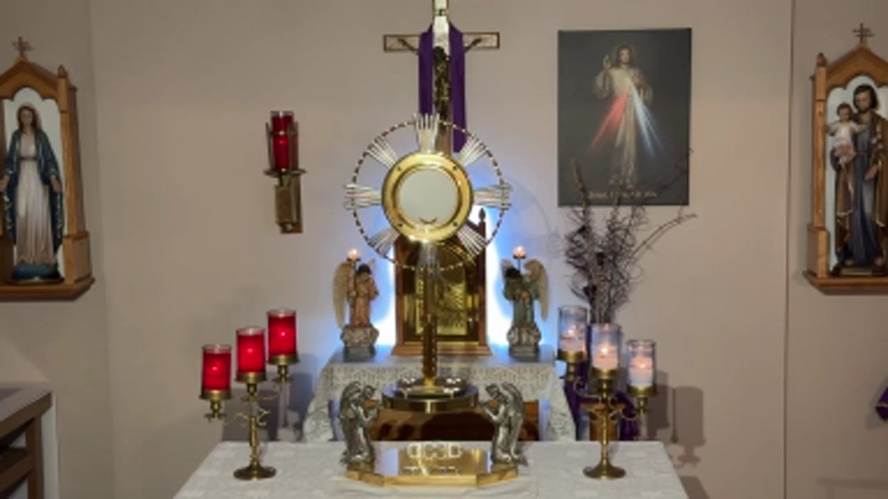 LIVE Eucharistic Adoration - Sisters of Divine Mercy