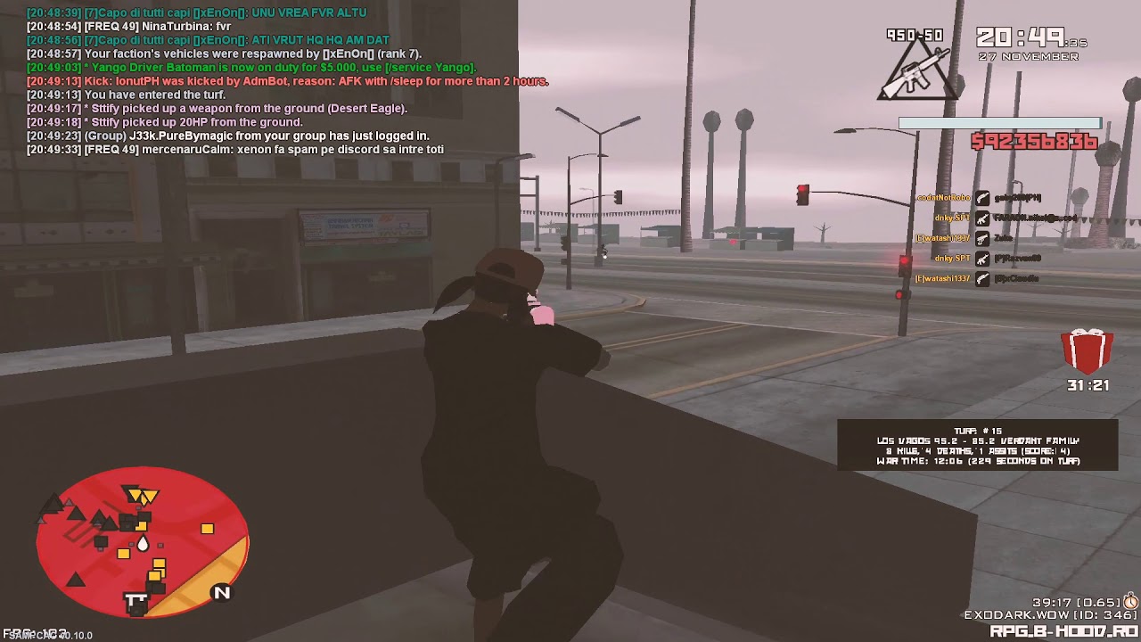 War Montage SAMP // B-HOOD Wars #2 // EXODARK.WOW