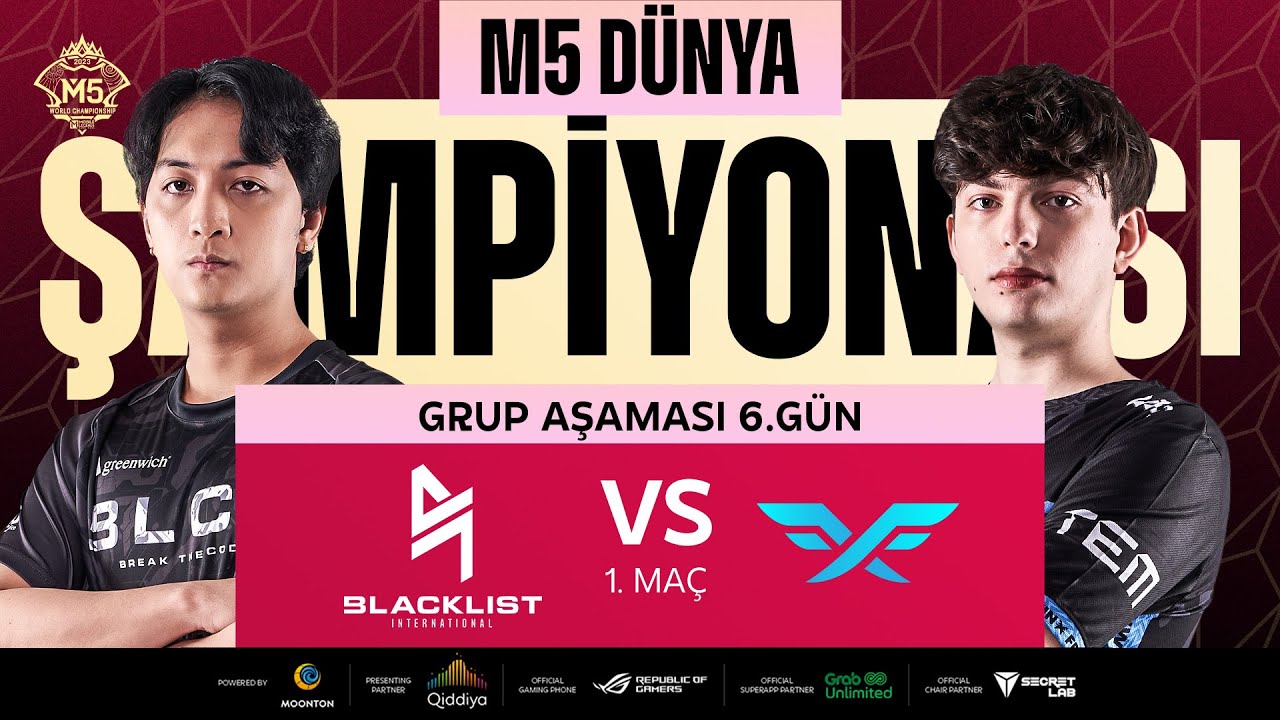 M5 Dünya Şampiyonası Grup Aşaması 6. Gün | BLCK vs FF | 2. Maç