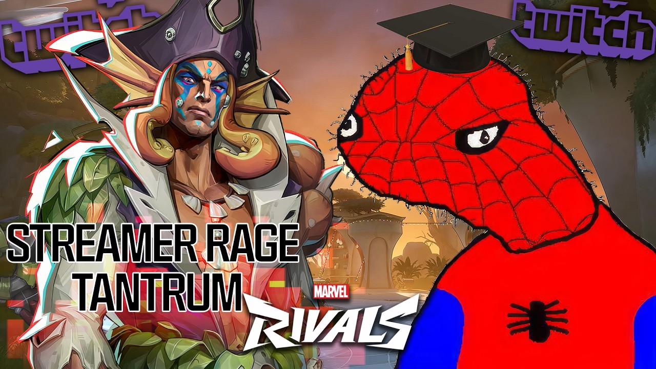 Ragebait Spider-Man Makes Twitch Streamer Throw a Tantrum