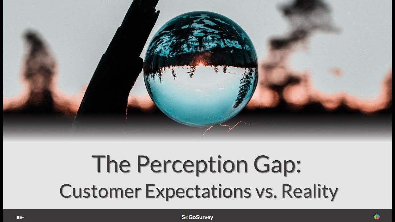 The Perception Gap: Customer Expectations vs. Reality | Sogolytics (formerly SoGoSurvey)