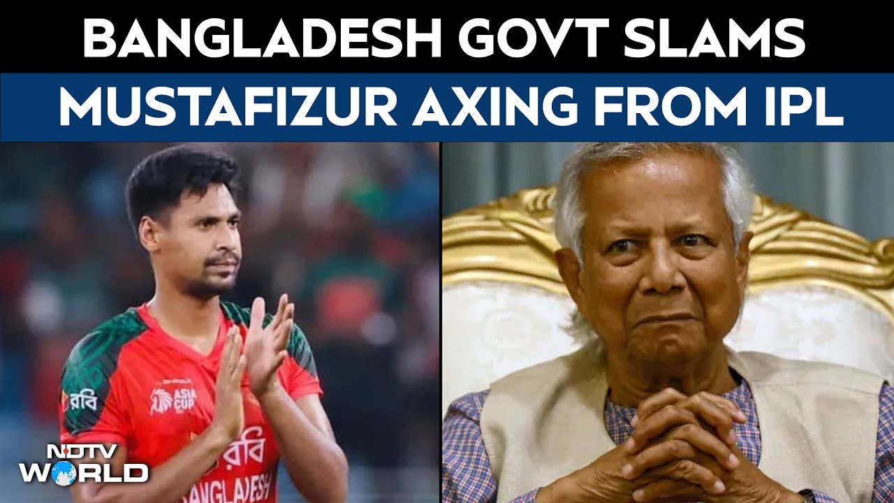 Bangladesh Government Slams Mustafizur Axing From IPL, Vows 'Befitting Response'