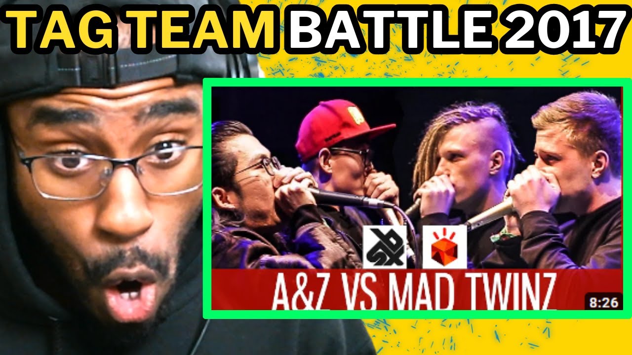 MAD TWINZ vs A&Z | Grand Beatbox TAG TEAM Battle 2017 | FINAL (REACTION)