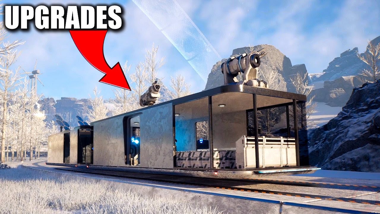 New Station & Powerful in This Frozen World Survival Game - Heat Death Survival Train [S2 E6]