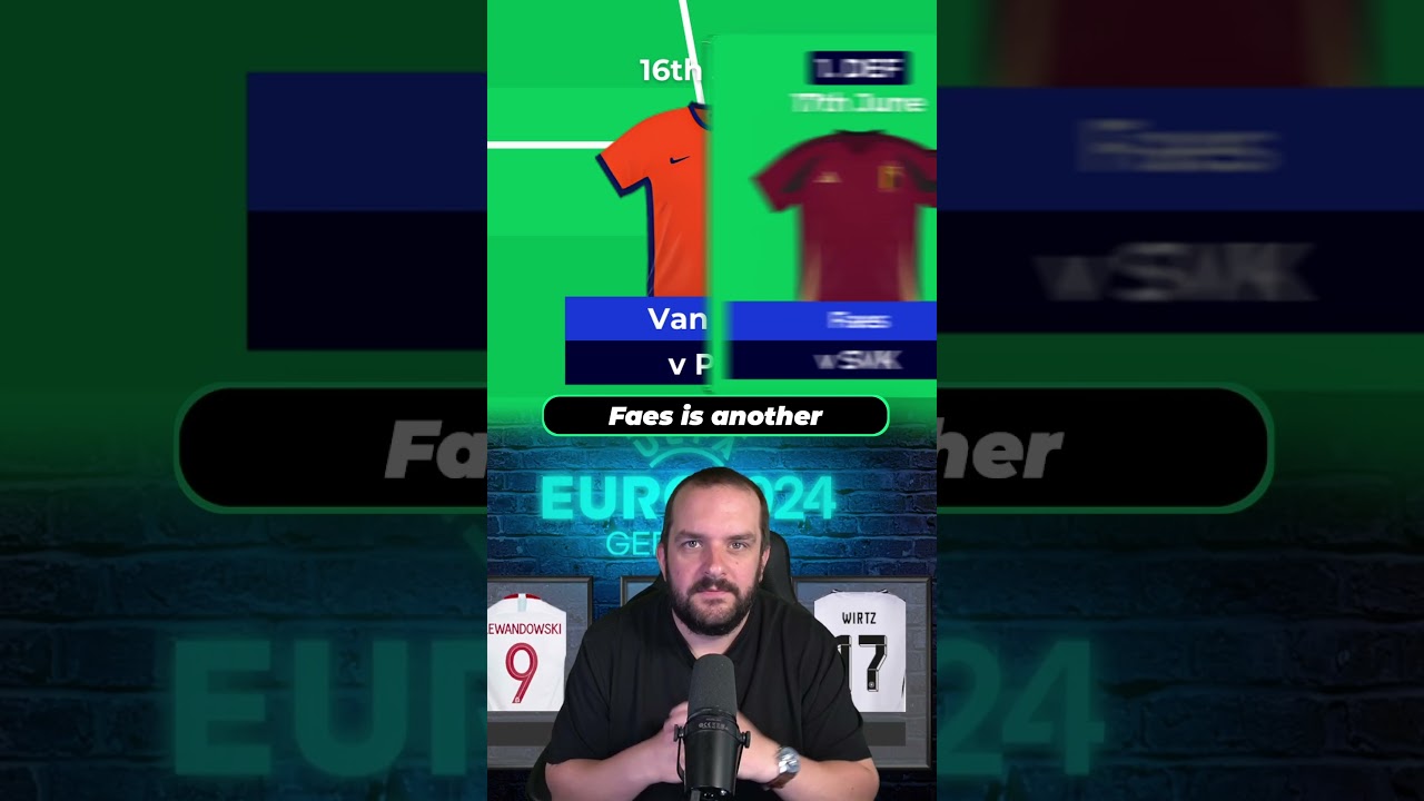 MY FIRST DRAFT | Euro 2024 fantasy Tips #euro2024