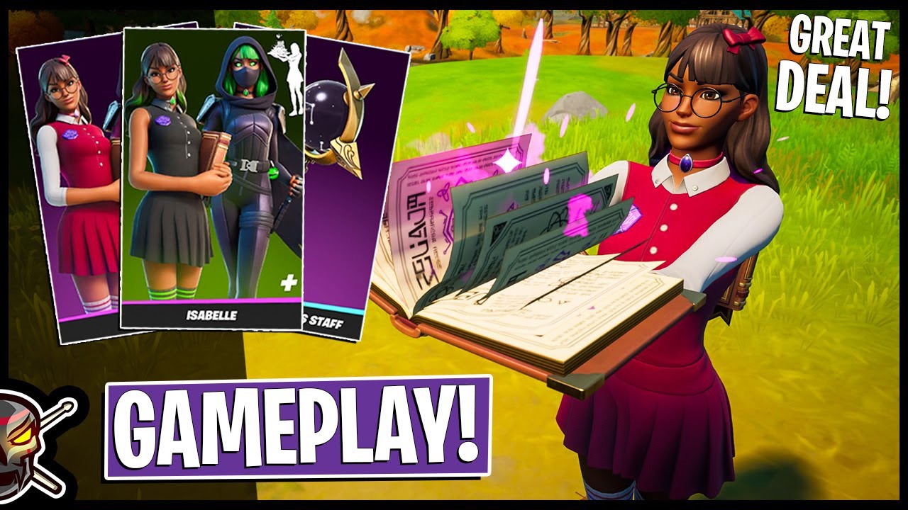 *NEW* ISABELLE Skin! Reactive Test | Gameplay + Combos | Before You Buy (Fortnite Battle Royale)