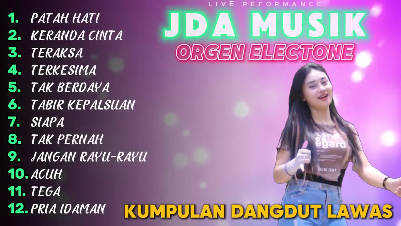 PATAH HATI ALBUM DANGDUT LAWAS KALEM JDA MUSIK 2024   ENAK BANGET