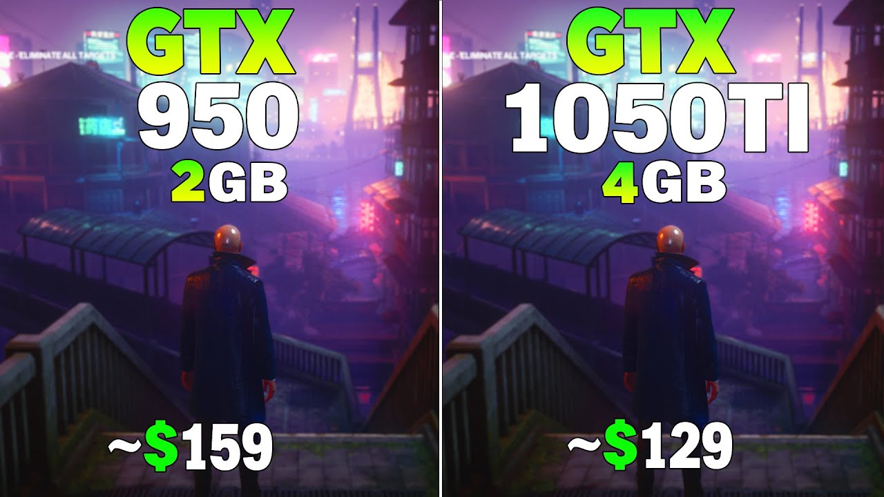 GTX 950 Vs GTX 1050 Tİ - Test in 12 Games