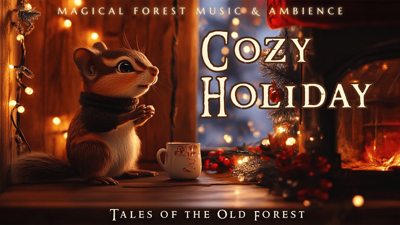 Cozy Holiday | Magical Forest Music | Warm Winter Ambience with Tales of the Old Forest ✨