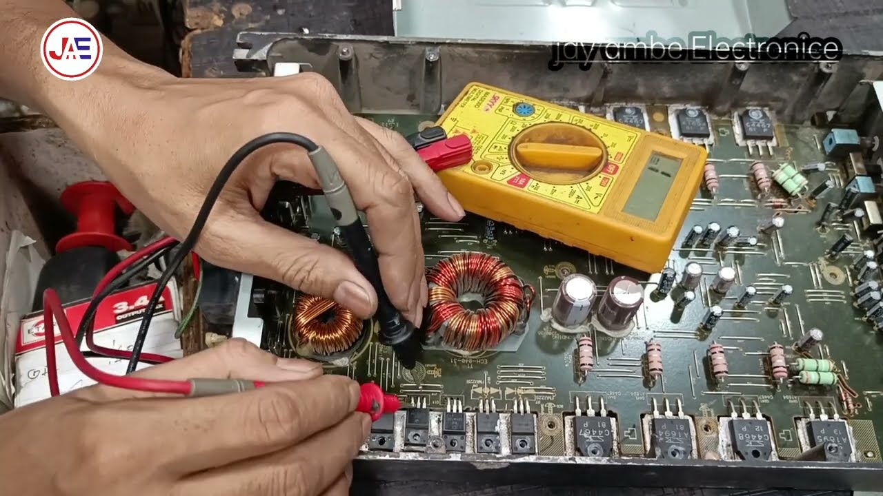 कार का एम्पलीफायर Pioneer GM  A 6704 4 Channel Amplifier 1000 Watt रिपेयरिंग करना सीखें