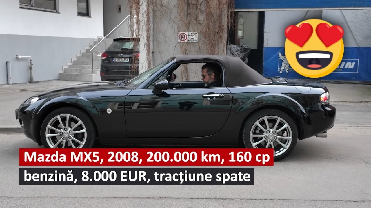Mazda MX5 NC - Ai 8000 EUR. Iti iei masina fun sau motocicleta?
