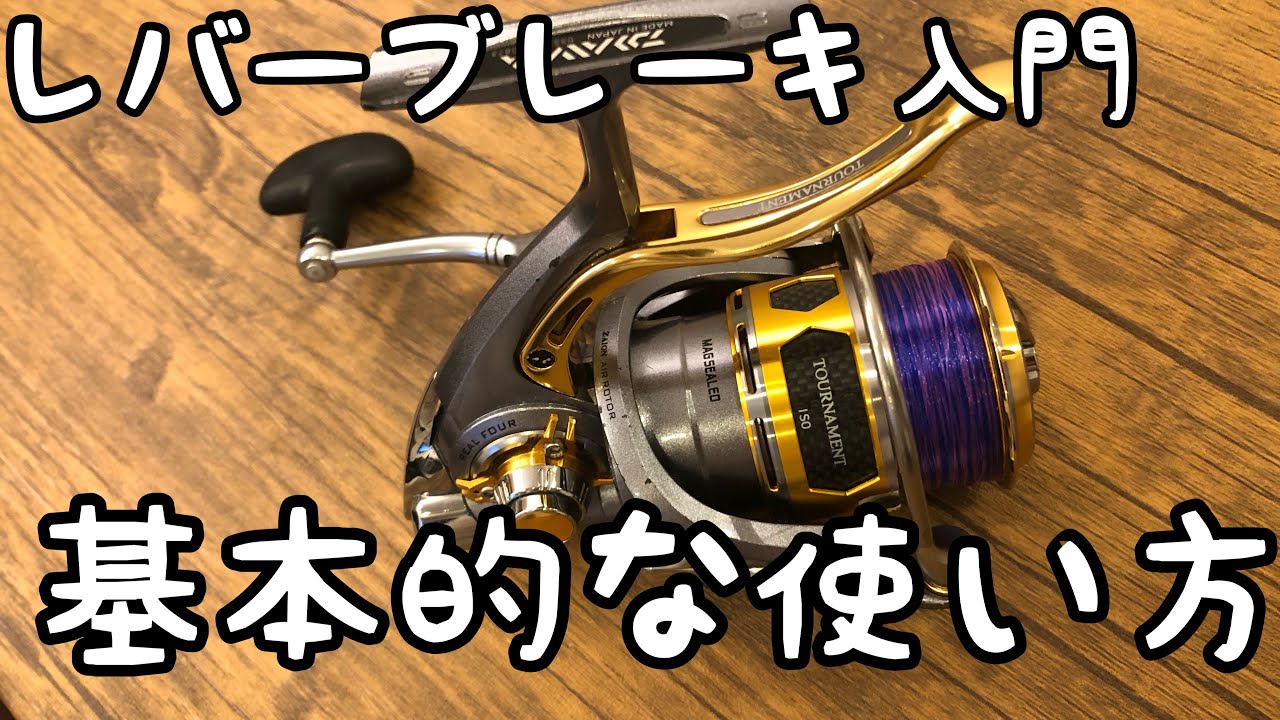 ［フカセ釣り］初心者向けレバーブレーキリール使い方 ［エビ撒き釣り］