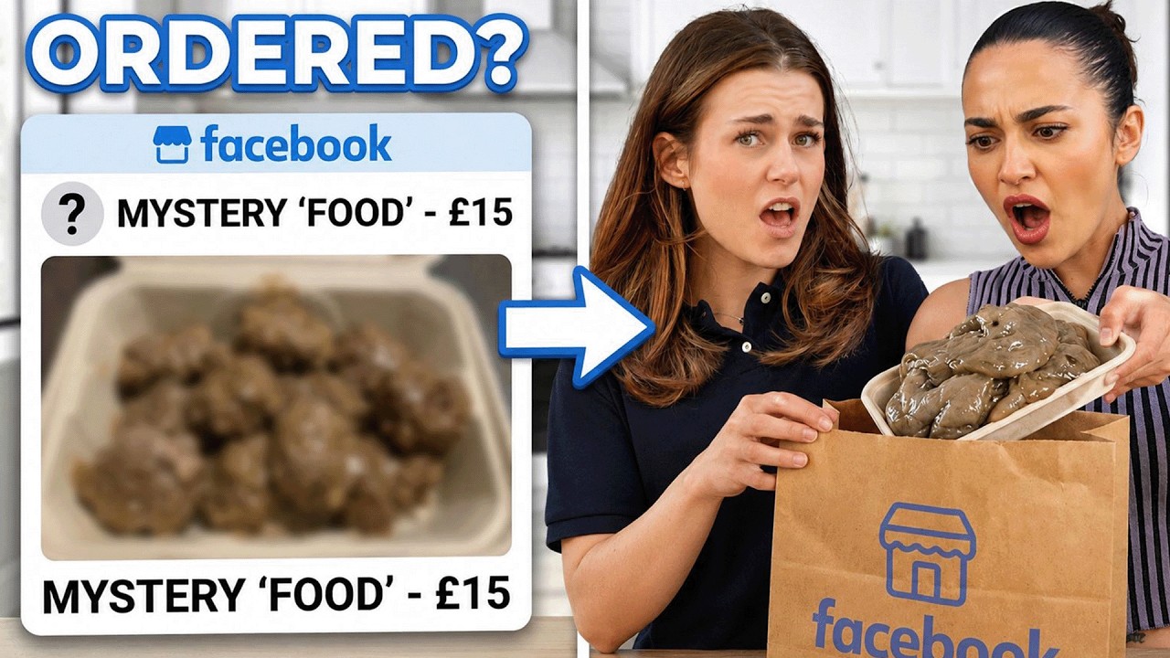Мы купили &laquo;еду&raquo; на Facebook Marketplace.