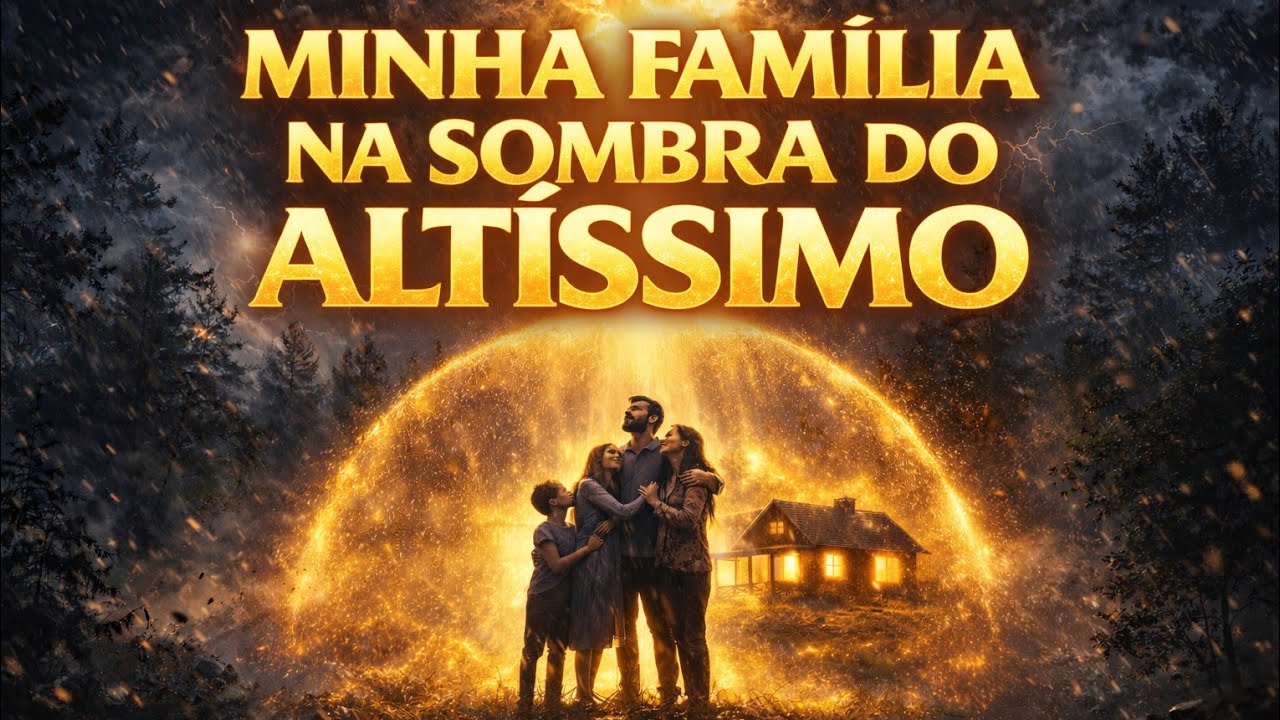 MINHA FAMÍLIA NA SOMBRA DO ALTÍSSIMO — ORAÇÃO DO SALMO 91 #FÉ #ORAÇÃO #FAMÍLIA