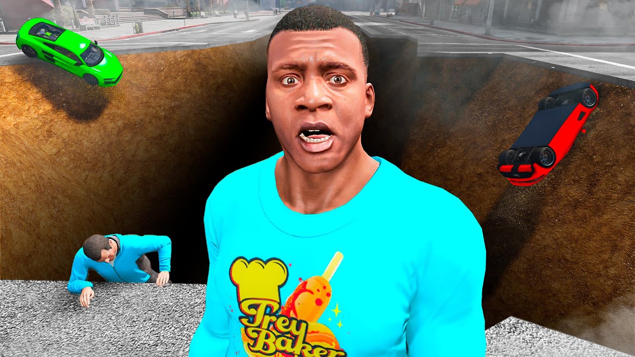 O MAIOR TERREMOTO DO GTA 5