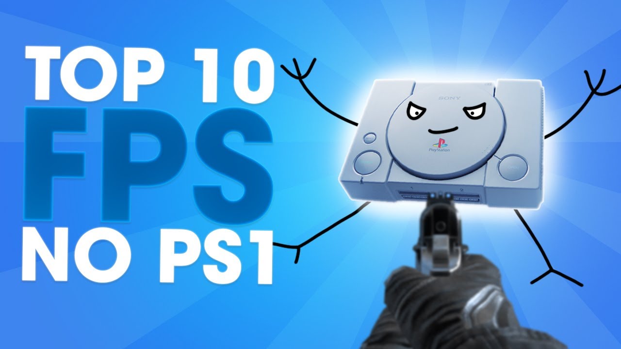 TOP10 Melhores games de tiro em primeira pessoa no PS1!