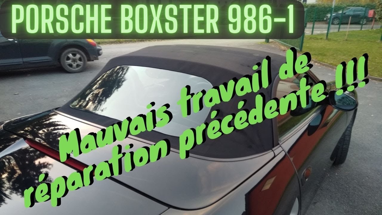 EP-189 // Quel mauvais travaux précédents PORSCHE Boxster 986-1