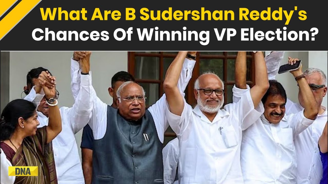 Vice President Election: What Are The Chances Of Opposition's VP Candidate B Sudershan Reddy Winning