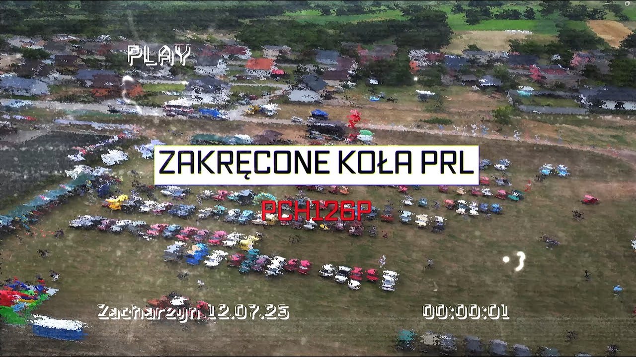 Zlot ZAKRĘCONE KOŁA PRL 12.07.2025  Zacharzyn.           PCH126p/Sołectwo Zacharzyn