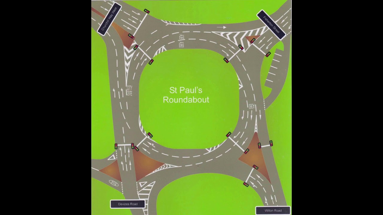 St Pauls Roundabout  - PP