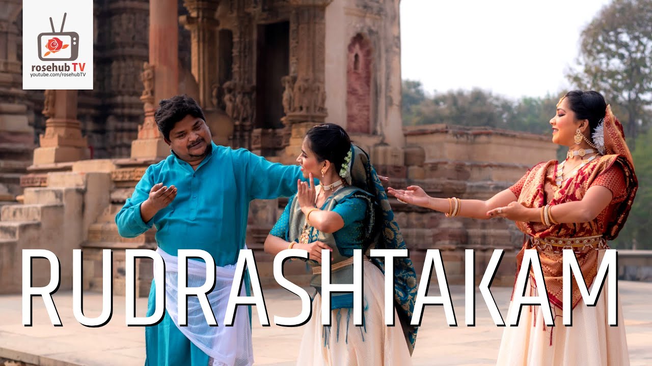 Rudrashtakam in Kathak  at Khajuraho Temples | Indian Classical Dance