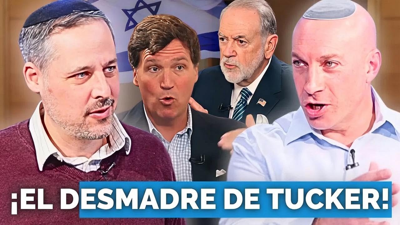 ¡Tucker Carlson intenta sorprender a Huckabee sobre Israel y todo le sale mal!