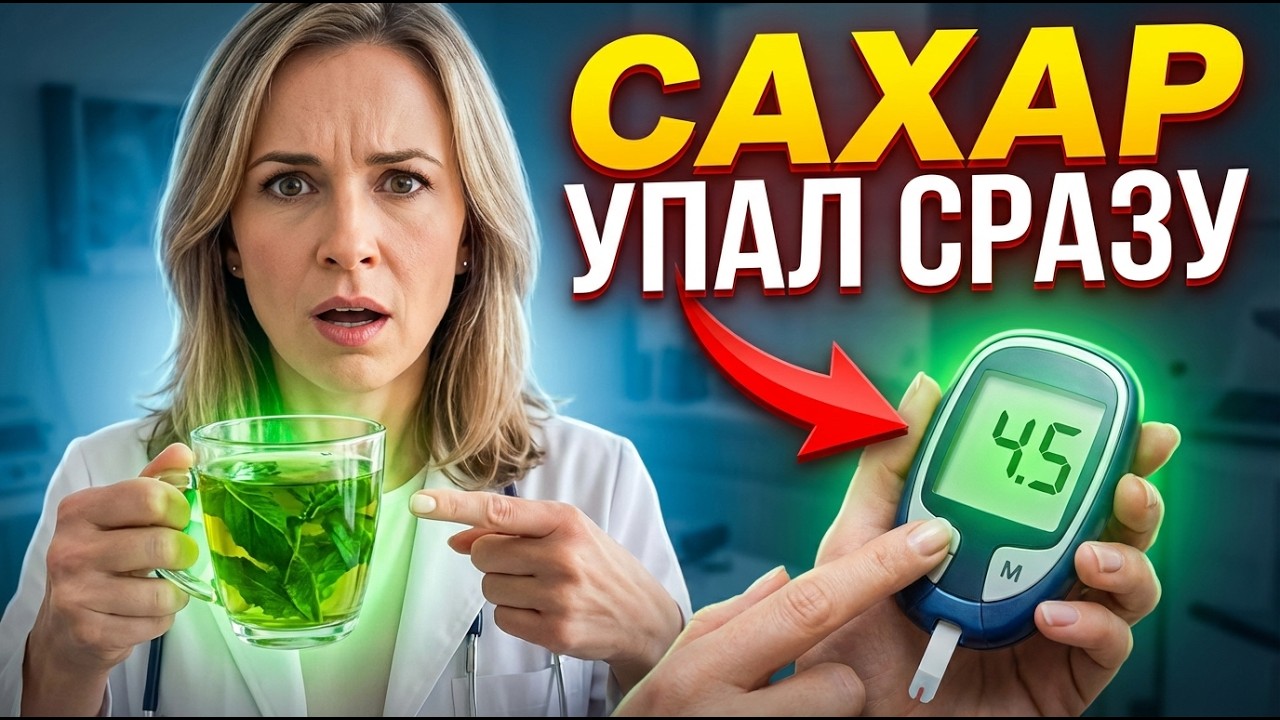 5 напитков, которые ДИАБЕТИКАМ ОБЯЗАТЕЛЬНО пить для стабильного сахара | д-р Елена Соколова