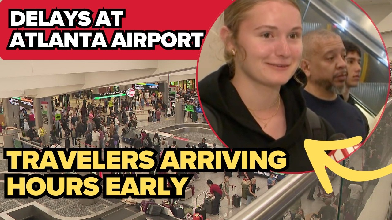 ICE agents deployed to Atlanta Airport as TSA lines grow; passengers react