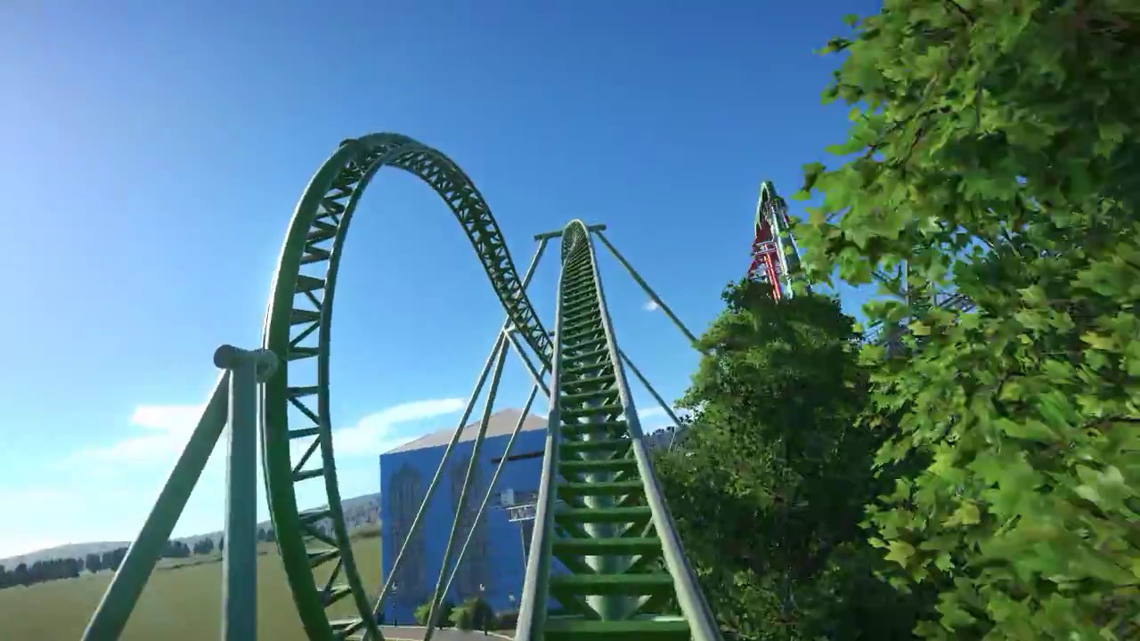 Helix Liseberg Planet coaster