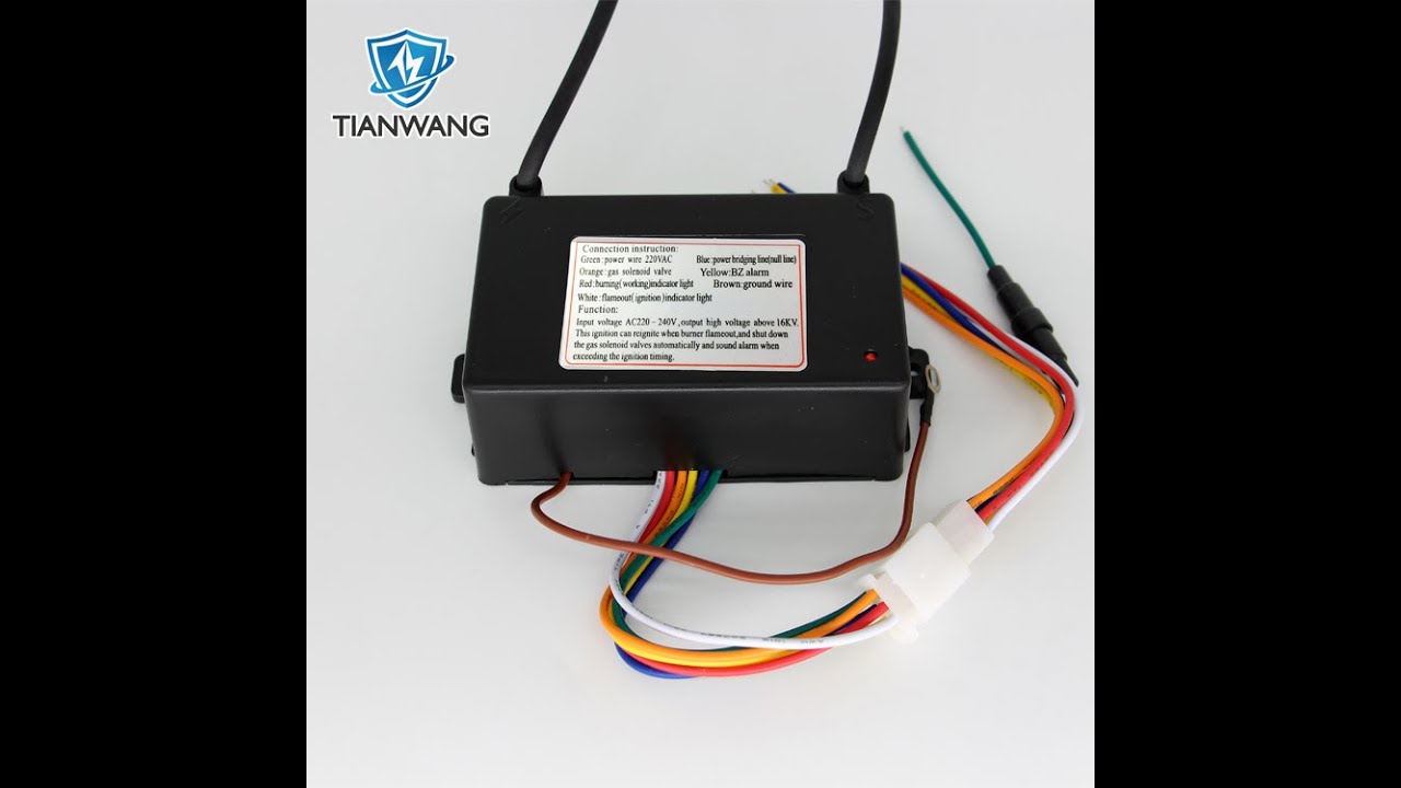Controlador de Llama con Transformador de Encendido , TIANWANG
