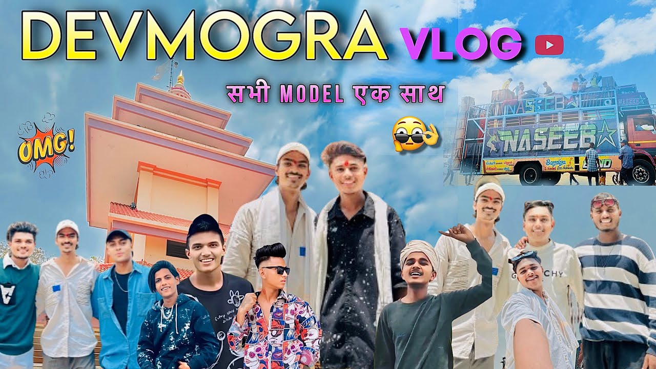 Sabhi modal ek sath 🥳 |  Naseeb star band 🥁 | Devmogra 📍| vlog 🫶🏻 |
