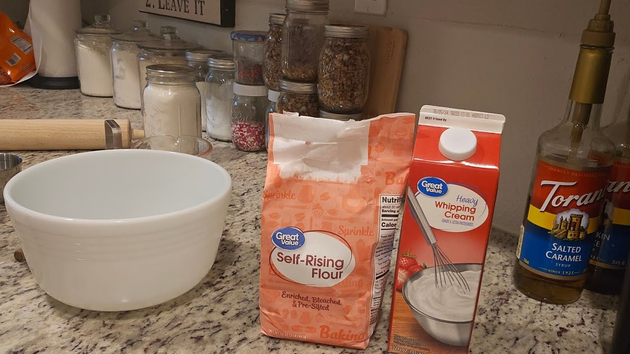 Two Ingredient Biscuits