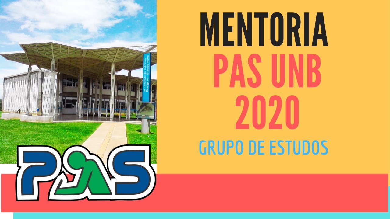 MENTORIA PARA O PAS UNB 2020| CADASTRO DE NOVOS ALUNOS